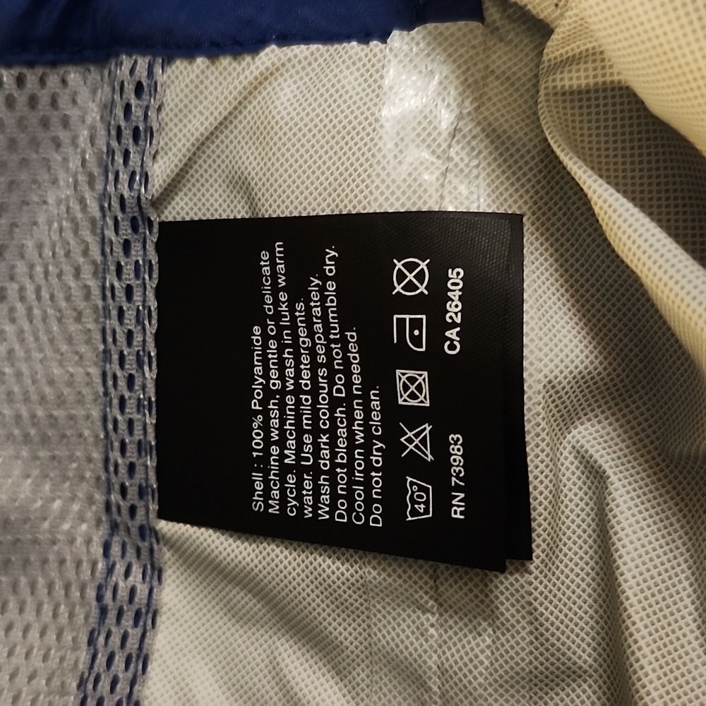 HELLY HANSEN Blue Windbreaker, Size M, EUC - Picture 6 of 6